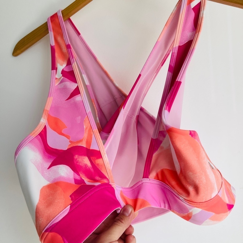 NWT Ideology Petal Berry Ice Bra sz 3X - Picture 3 of 6